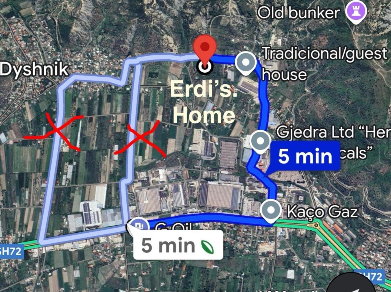 Erdi'S Home Берат Экстерьер фото
